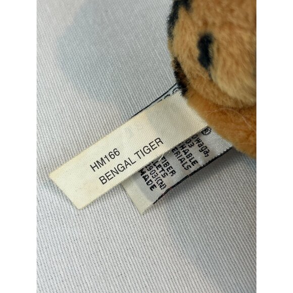 Ganz Webkinz Bengal Tiger 9" Orange Black Striped Plush Stuffed Animal No Code - Picture 5 of 11